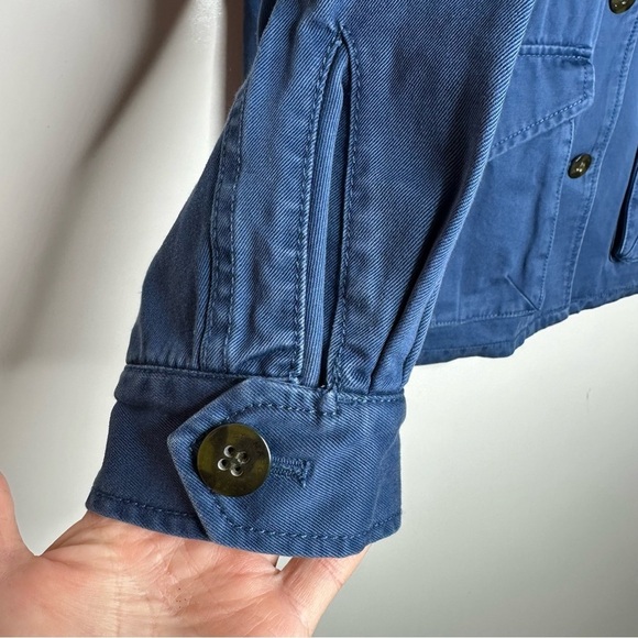 Marc by Marc Jacobs NWT Blue Utility Army Jacket Size Large - Picture 7 of 11